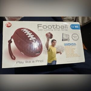 Gaming Football with Wrist Strap for Wii New in Box